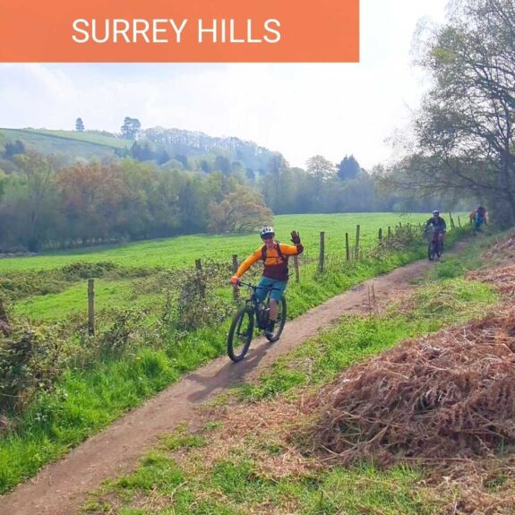 North Downs Cross Country Guided Rides near london